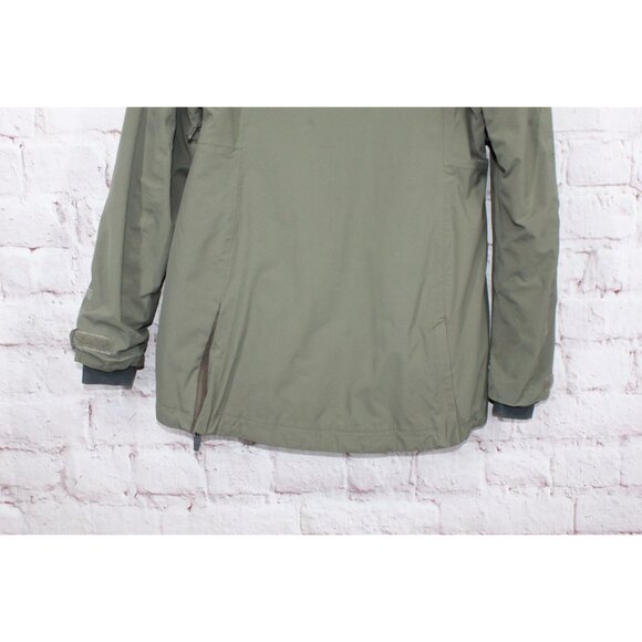 LL Bean Waterproof PrimaLoft Packaway Jacket Olive Green Size XXS Pet - Picture 5 of 10